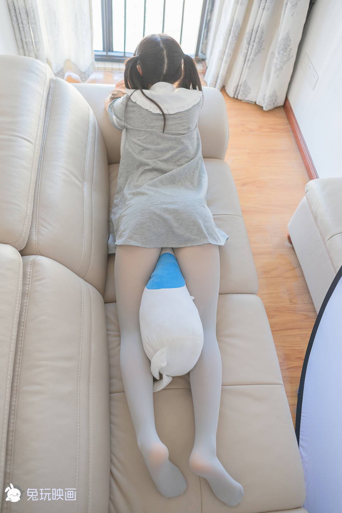 图片[33]-兔玩映画 B154 喵喵的灰色丝袜 在线浏览 – 速更版-美库