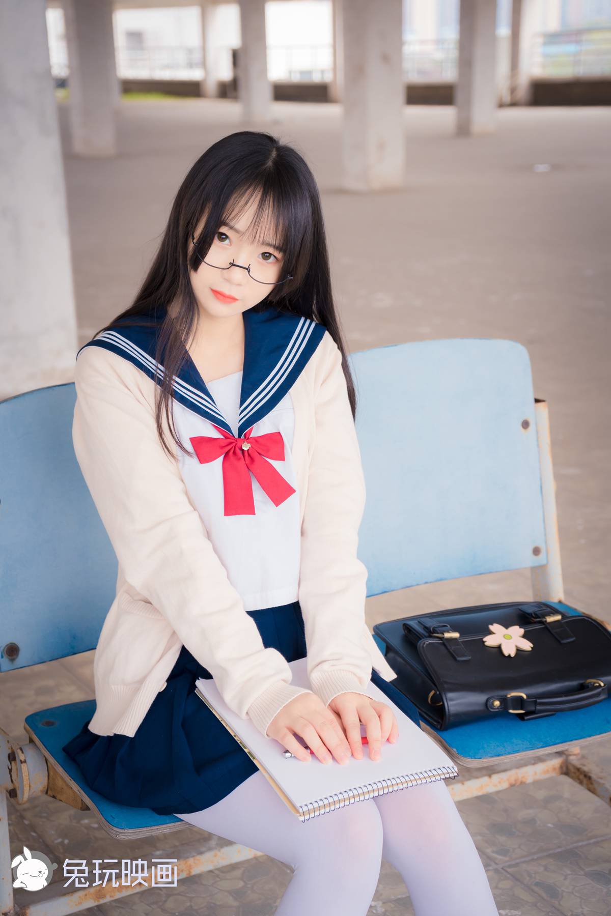 图片[10]-兔玩映画 B167 白丝眼镜娘 在线浏览 – 速更版-美库