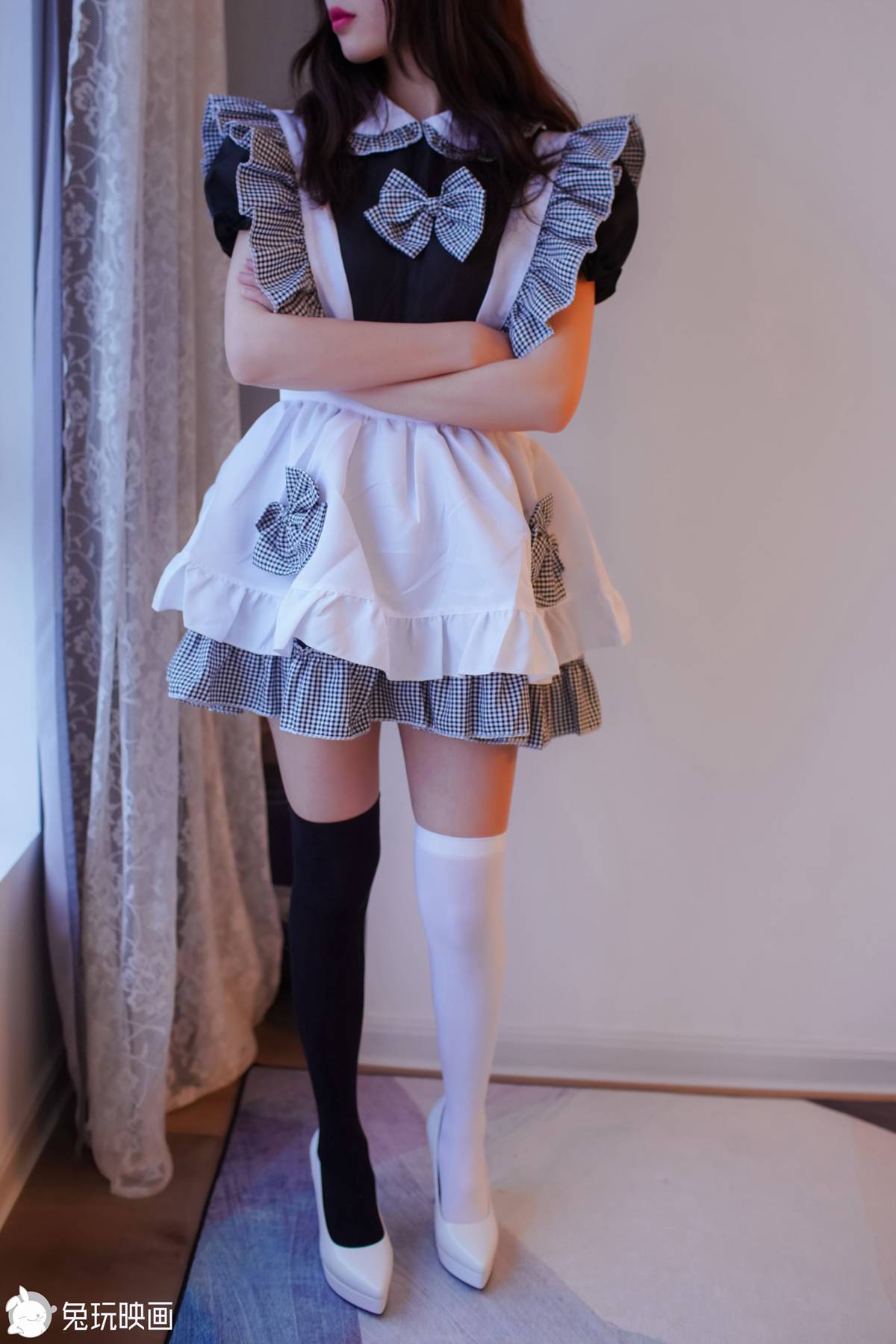 图片[9]-兔玩映画 C123 黑白女仆装 在线浏览 – 速更版-美库