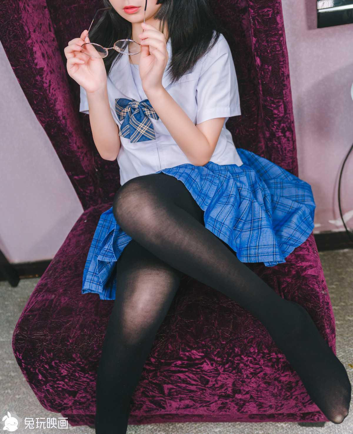 图片[16]-兔玩映画 C127 肉丝与黑袜 – 速更版-美库