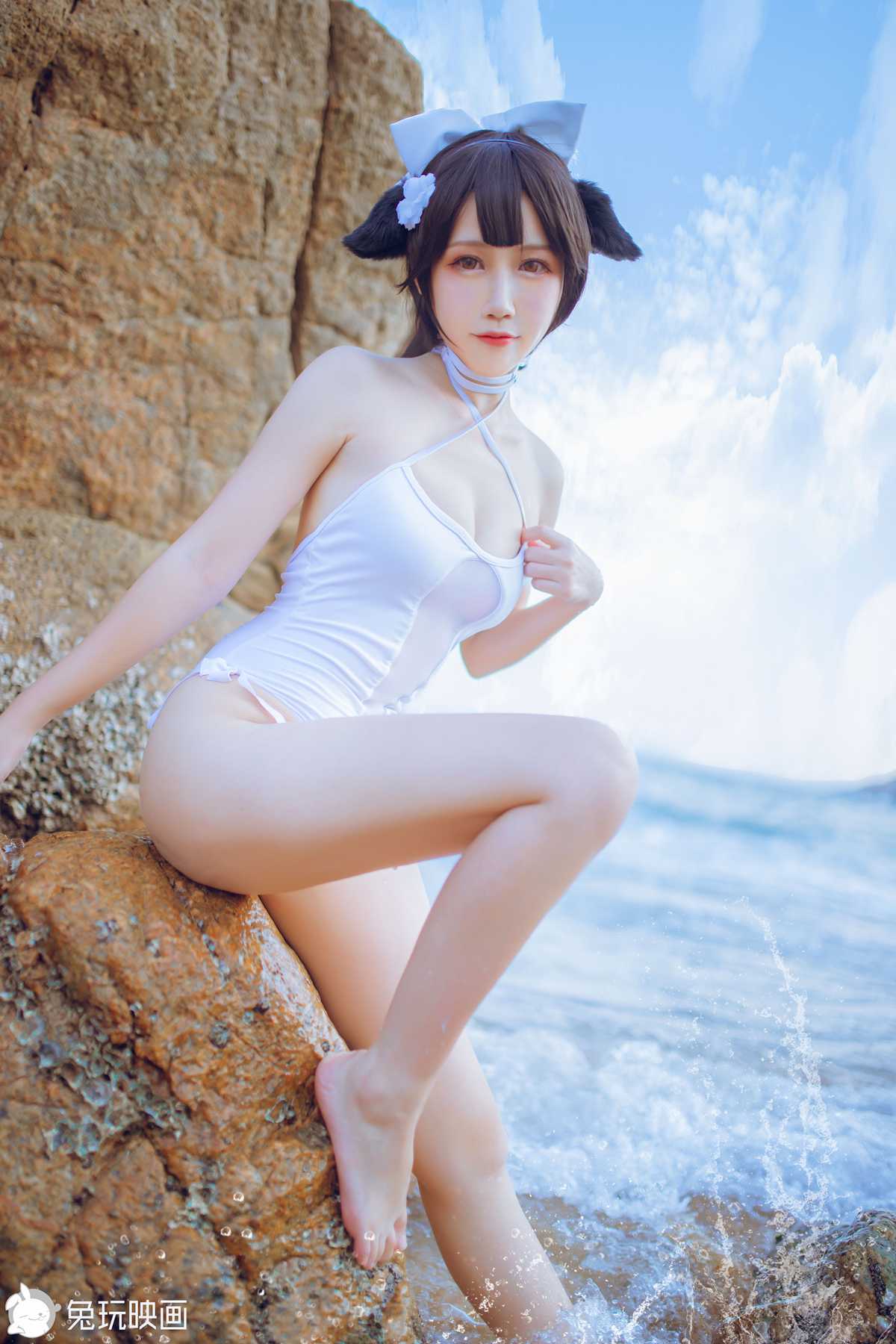 图片[14]-兔玩映画 C129 獒犬海边泳装 – 速更版-美库