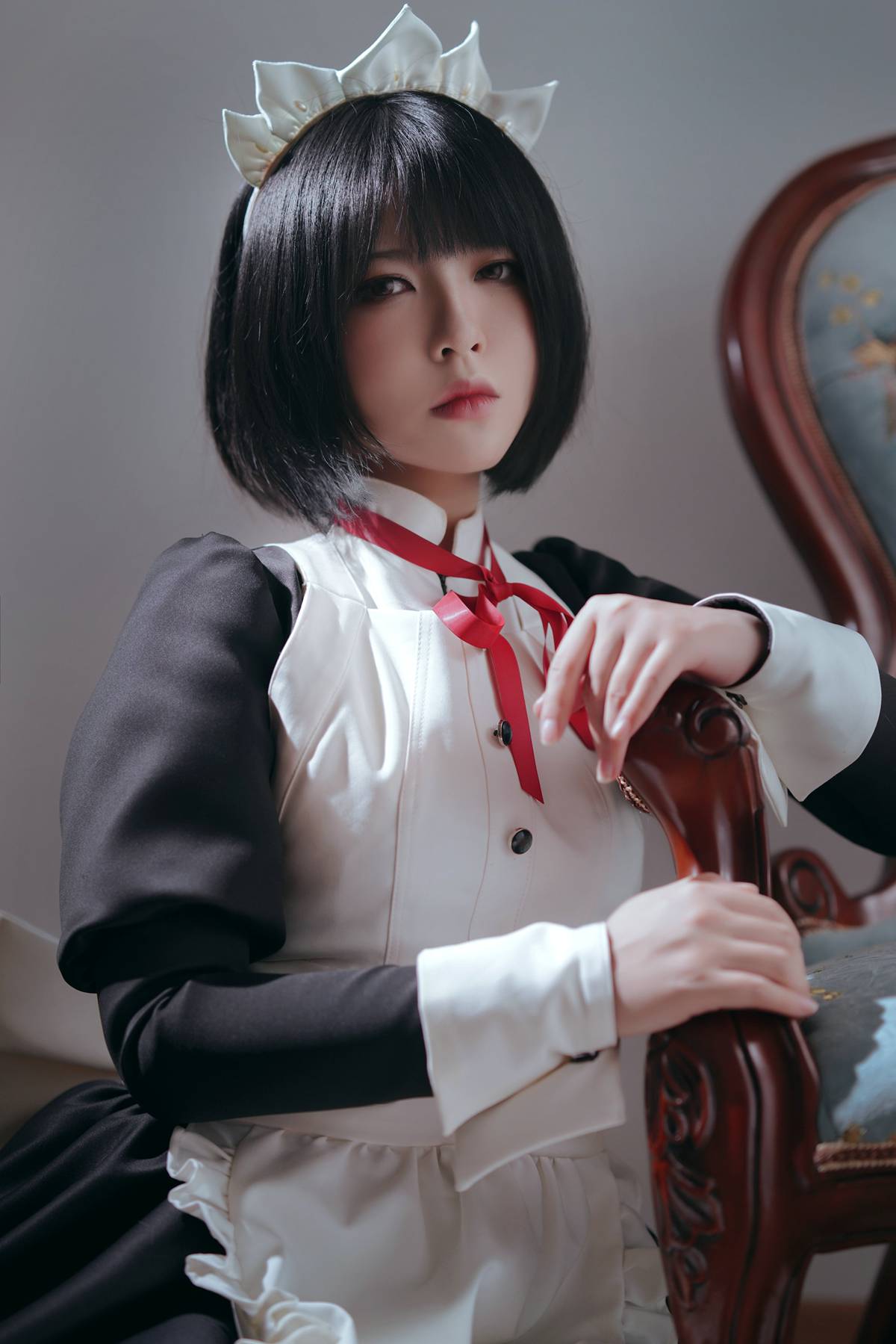 图片[44]-微博人气Coser@半半子 嫌パン メイド [52P] – 速更版-美库
