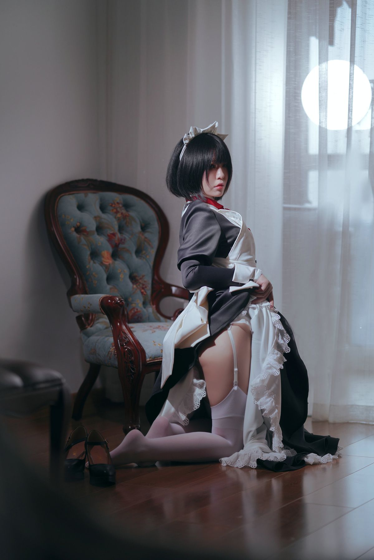 图片[34]-微博人气Coser@半半子 嫌パン メイド [52P] – 速更版-美库