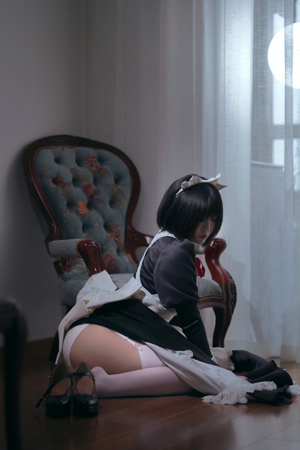 图片[47]-微博人气Coser@半半子 嫌パン メイド [52P] – 速更版-美库