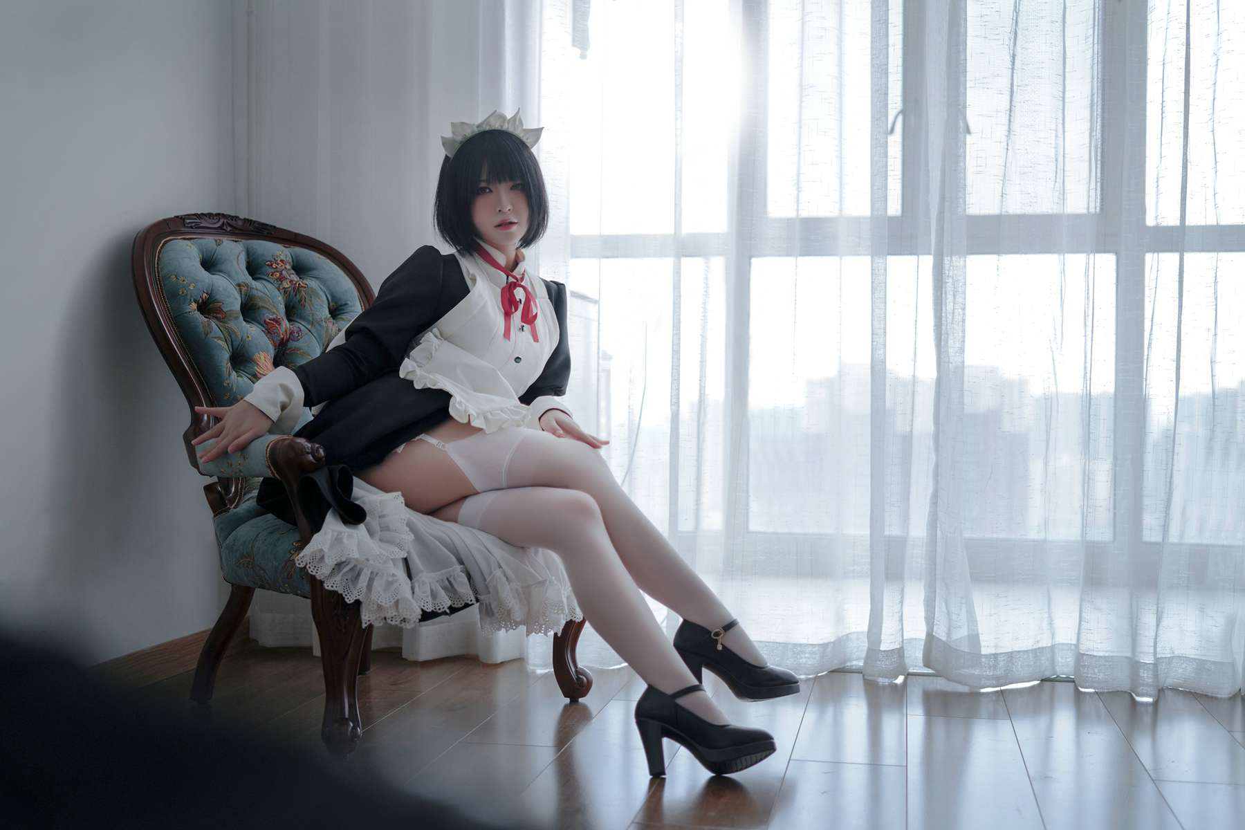 图片[29]-微博人气Coser@半半子 嫌パン メイド [52P] – 速更版-美库