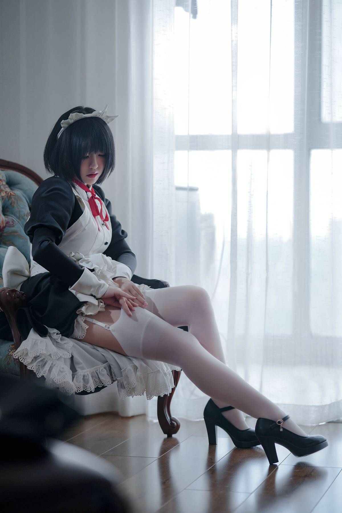 图片[42]-微博人气Coser@半半子 嫌パン メイド [52P] – 速更版-美库
