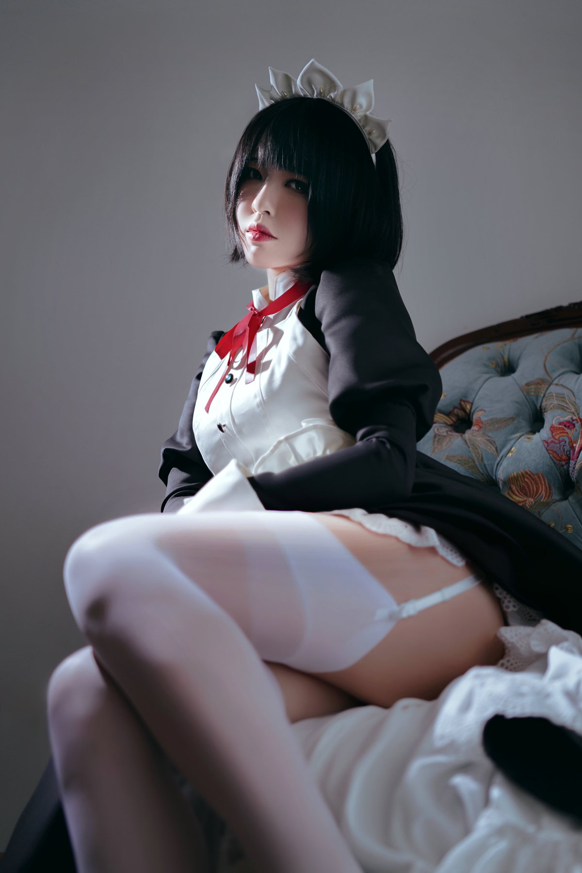 微博人气Coser@半半子 嫌パン メイド [52P] – 优选-优选资源网