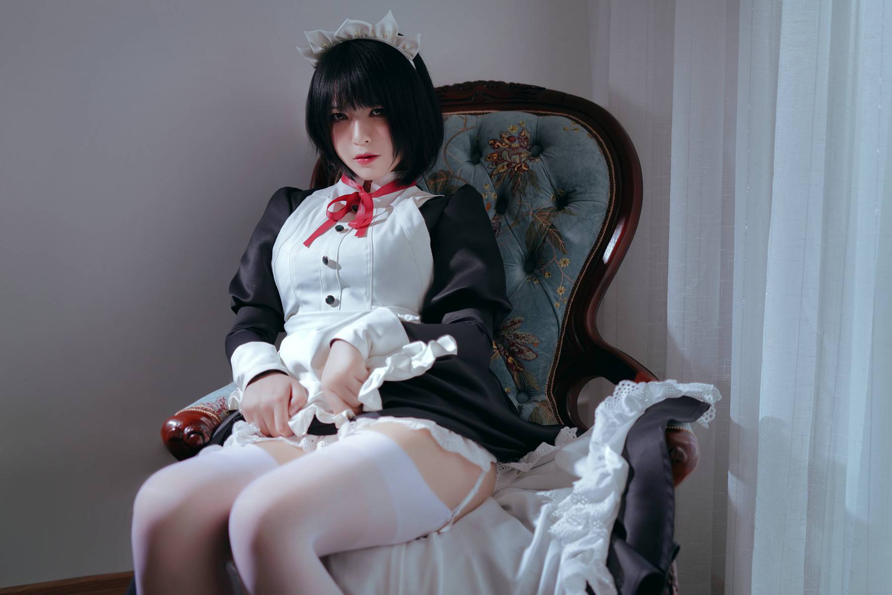 图片[48]-微博人气Coser@半半子 嫌パン メイド [52P] – 速更版-美库
