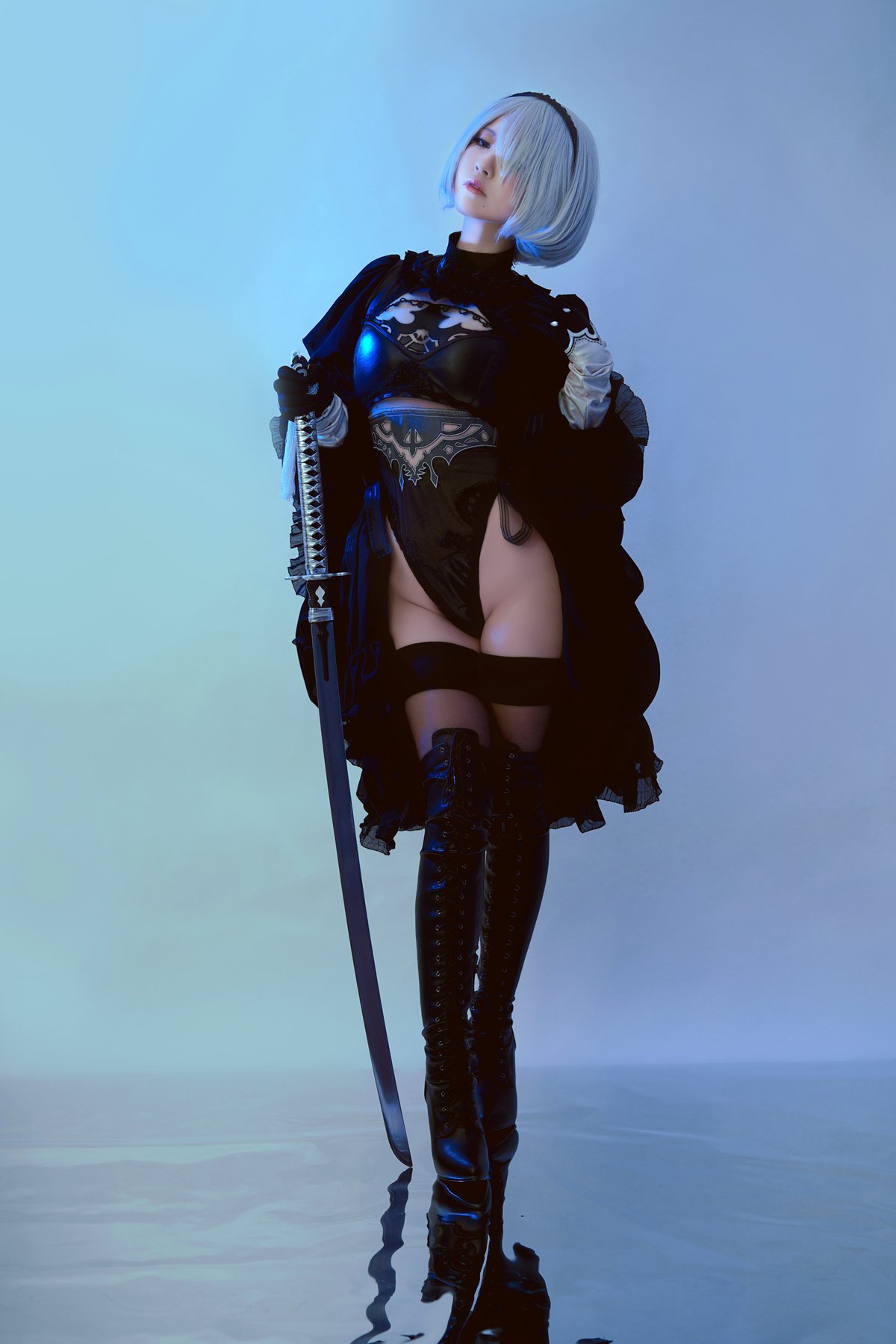 图片[61]-微博人气Coser@半半子 二号B型 [99P] – 速更版-美库