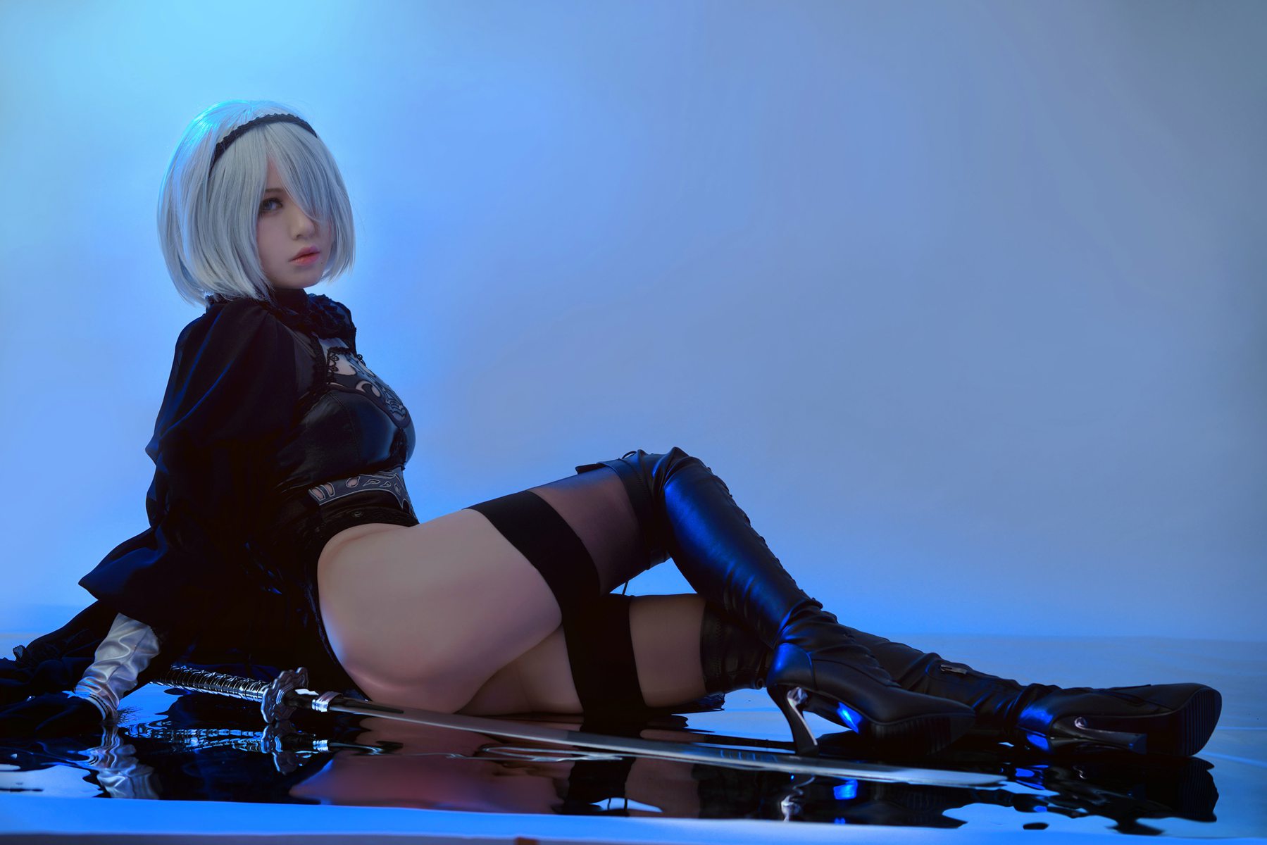 图片[64]-微博人气Coser@半半子 二号B型 [99P] – 速更版-美库