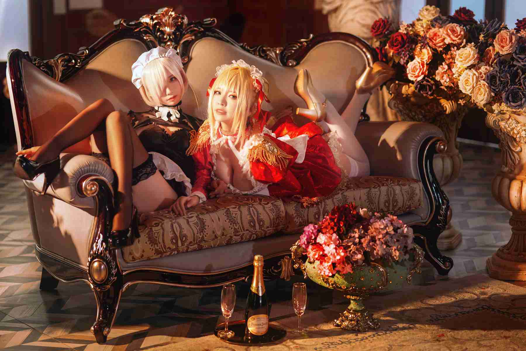 图片[2]-微博人气Coser@半半子 Claudius Kyrielight Maid [22P]-翎羽暗房