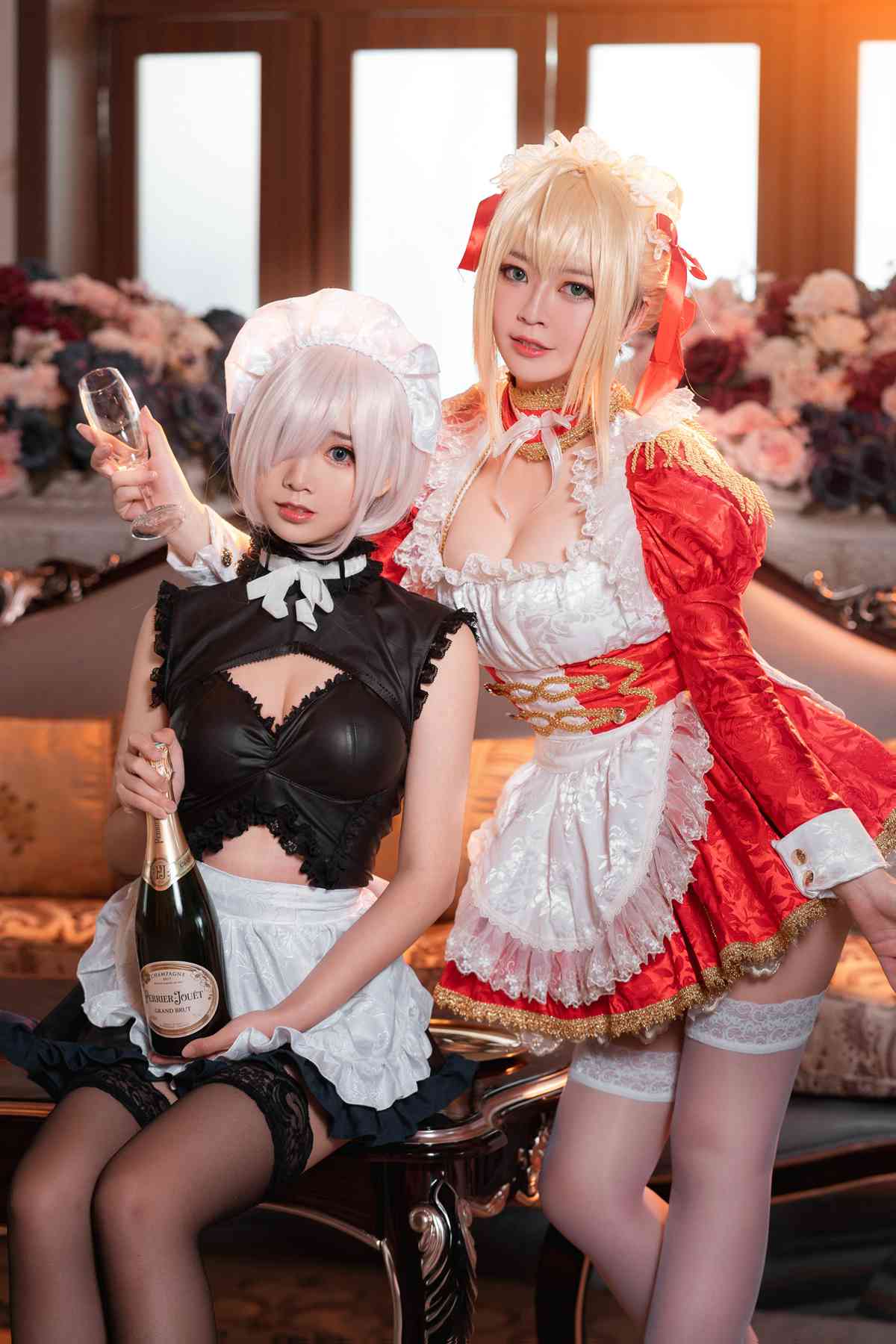 图片[21]-微博人气Coser@半半子 Claudius Kyrielight Maid [22P] – 速更版-美库