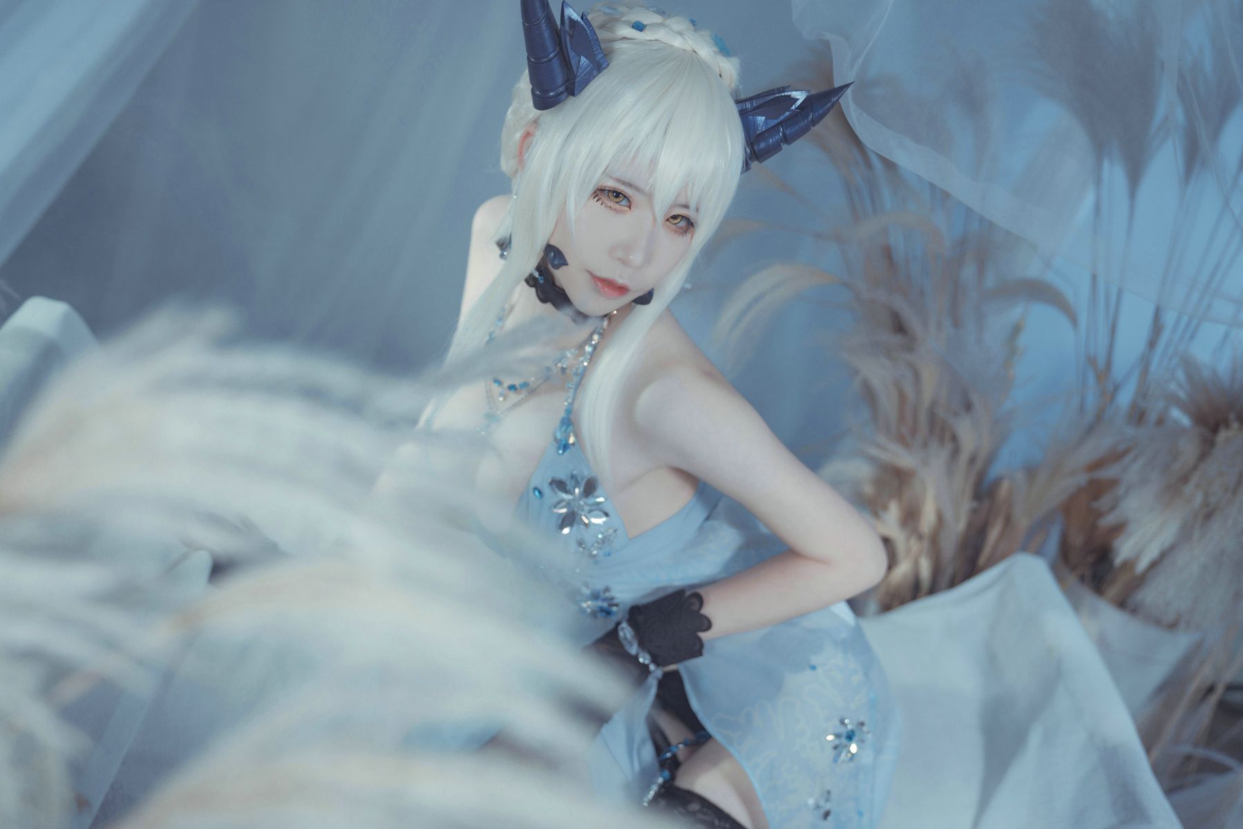 图片[13]-人气动漫Coser@爱老师_PhD 黑枪呆 皇室糖霜 [24P] – 速更版-美库