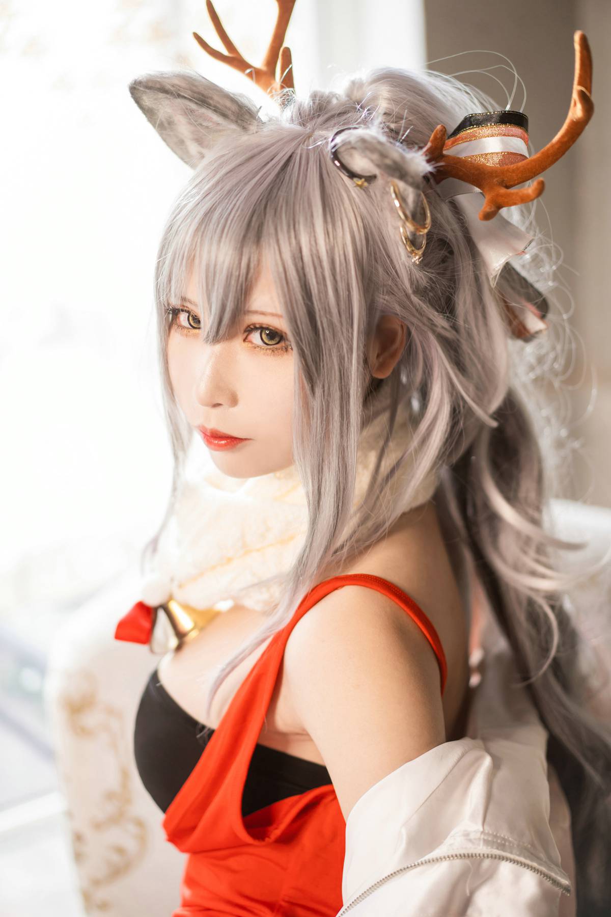 人气动漫Coser@爱老师_PhD 明日方舟厚礼圣诞 [26P] - 速更版-绅士图