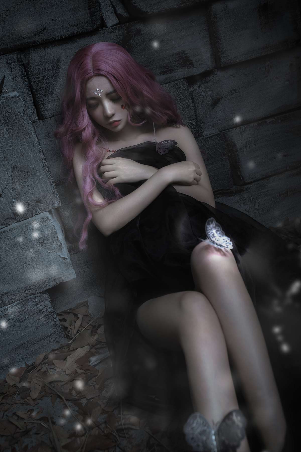 图片[5]-网红Coser@疯猫ss 化蝶[60P] – 速更版-美库