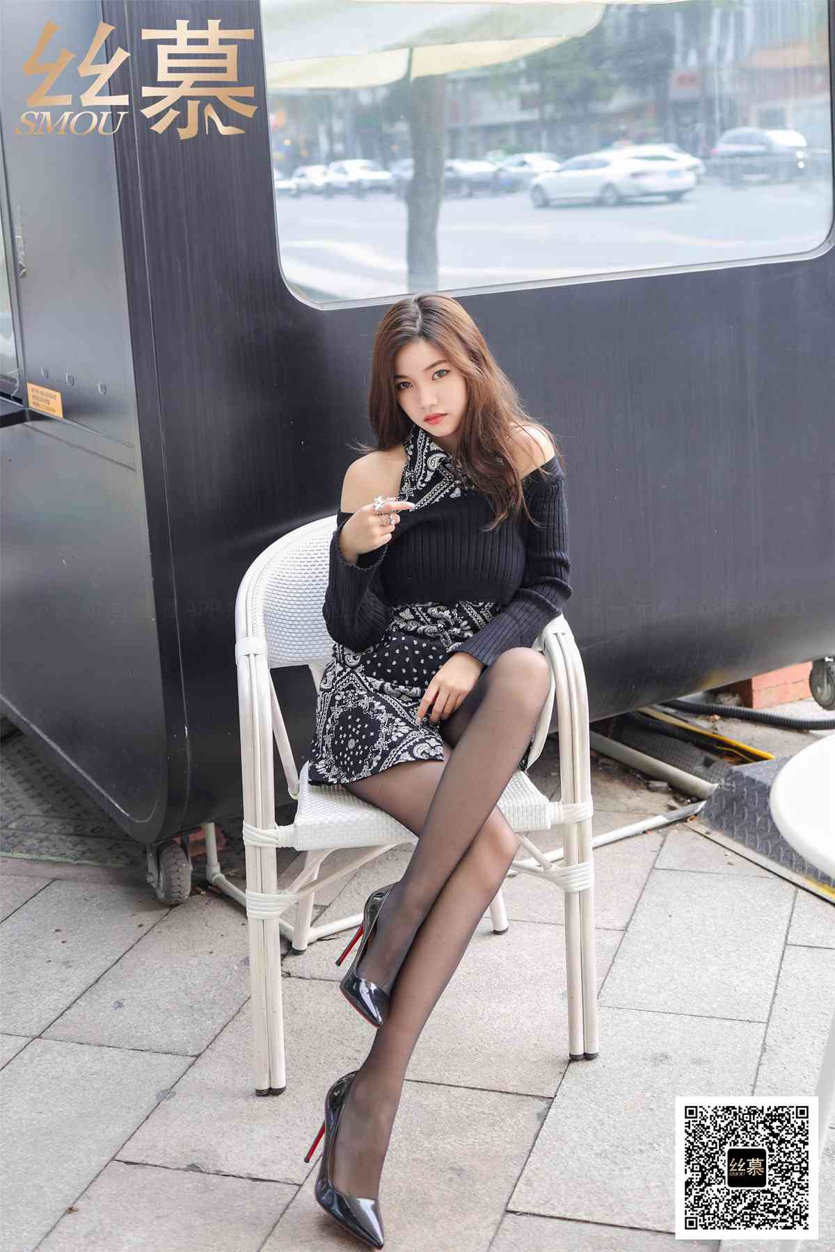 图片[57]-[丝慕GIRL]SM403 天天一元 文欣《街拍黑丝美人》[83P] – 速更版-美库