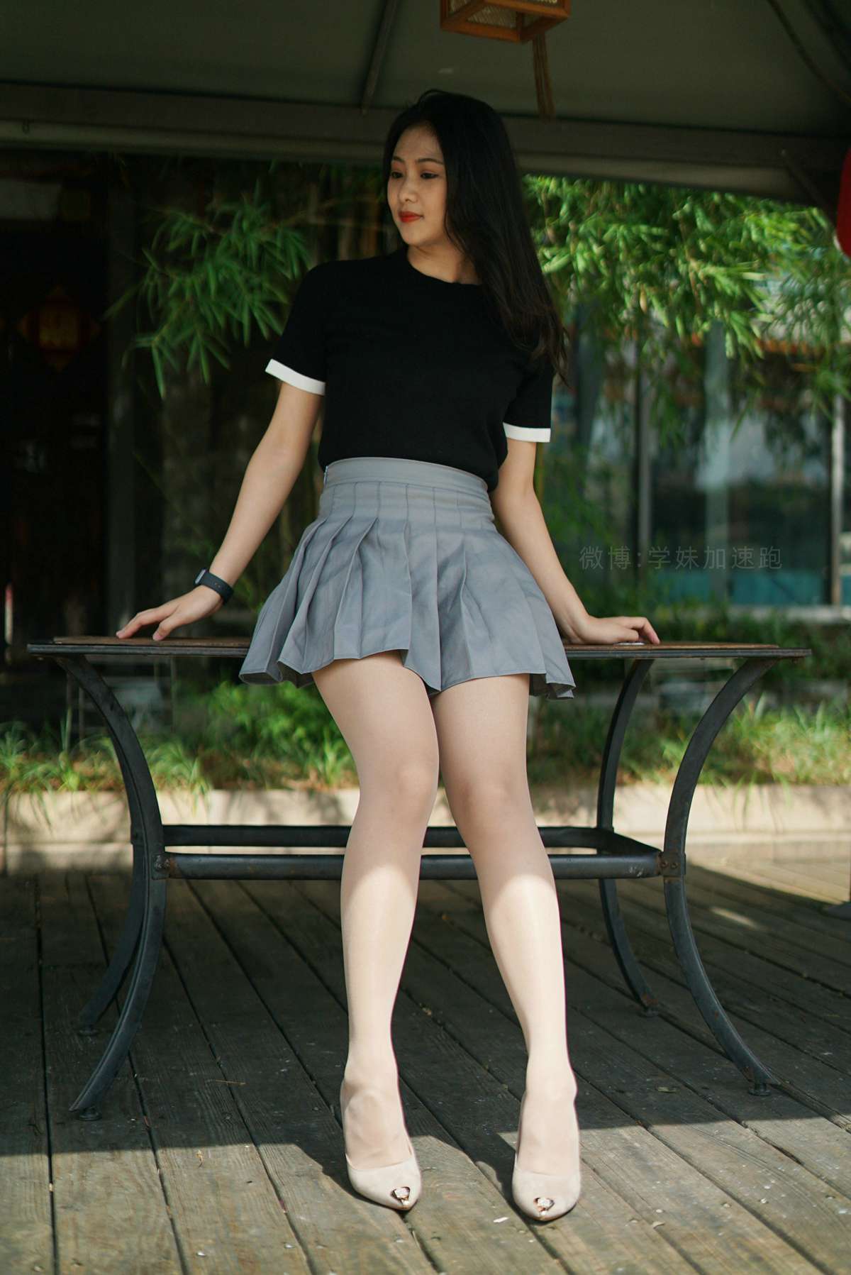 图片[27]-[学妹加速跑] 2020.08.31 XM077《桌上起舞的彤彤》[95P] – 速更版-美库