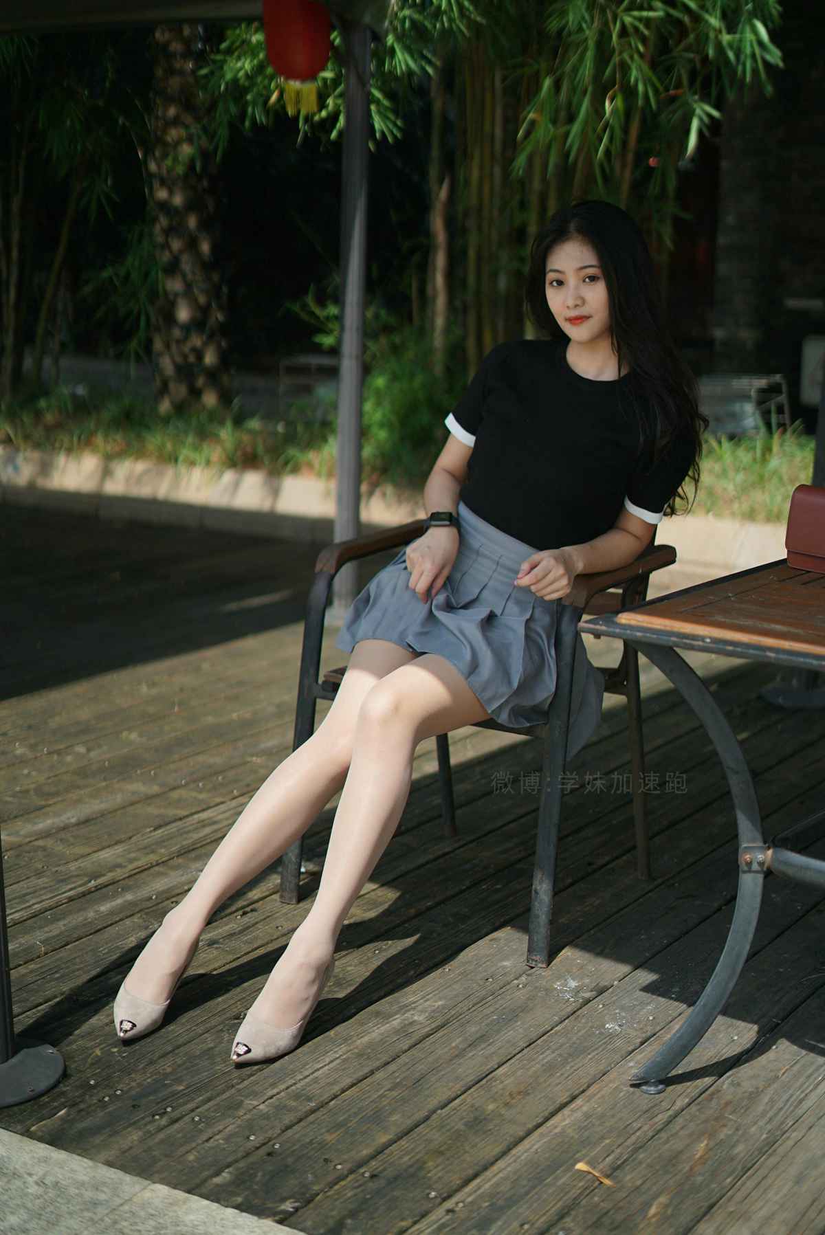 图片[70]-[学妹加速跑] 2020.08.31 XM077《桌上起舞的彤彤》[95P] – 速更版-美库