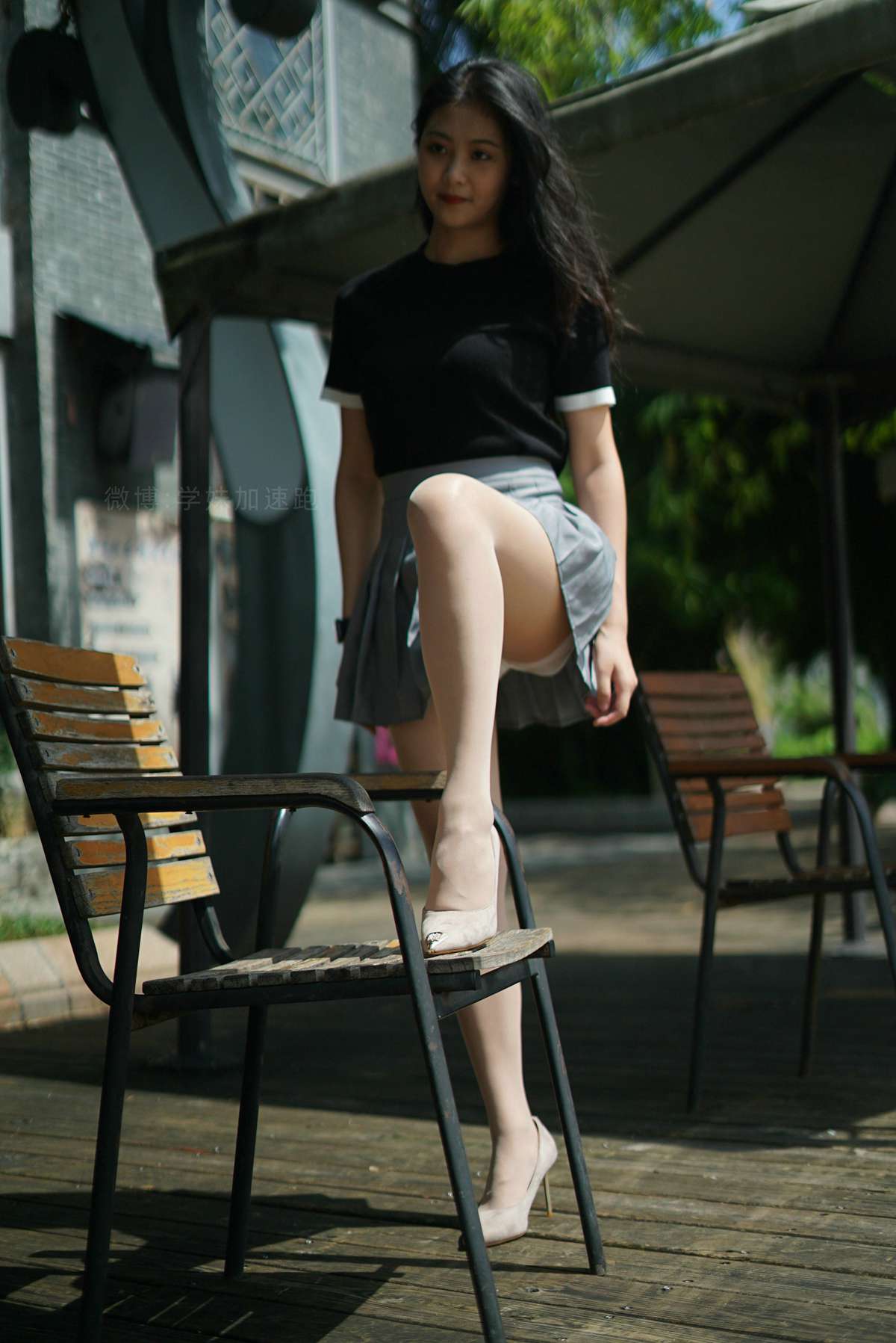 图片[66]-[学妹加速跑] 2020.08.31 XM077《桌上起舞的彤彤》[95P] – 速更版-美库