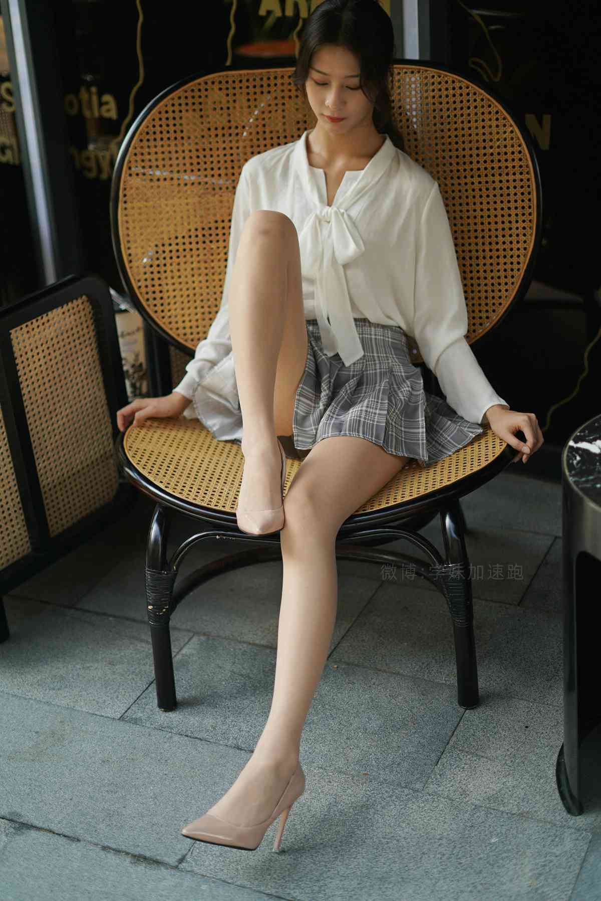 图片[71]-[学妹加速跑] 2020.09.10 XM081《大二见习生小七》[94P] – 速更版-美库