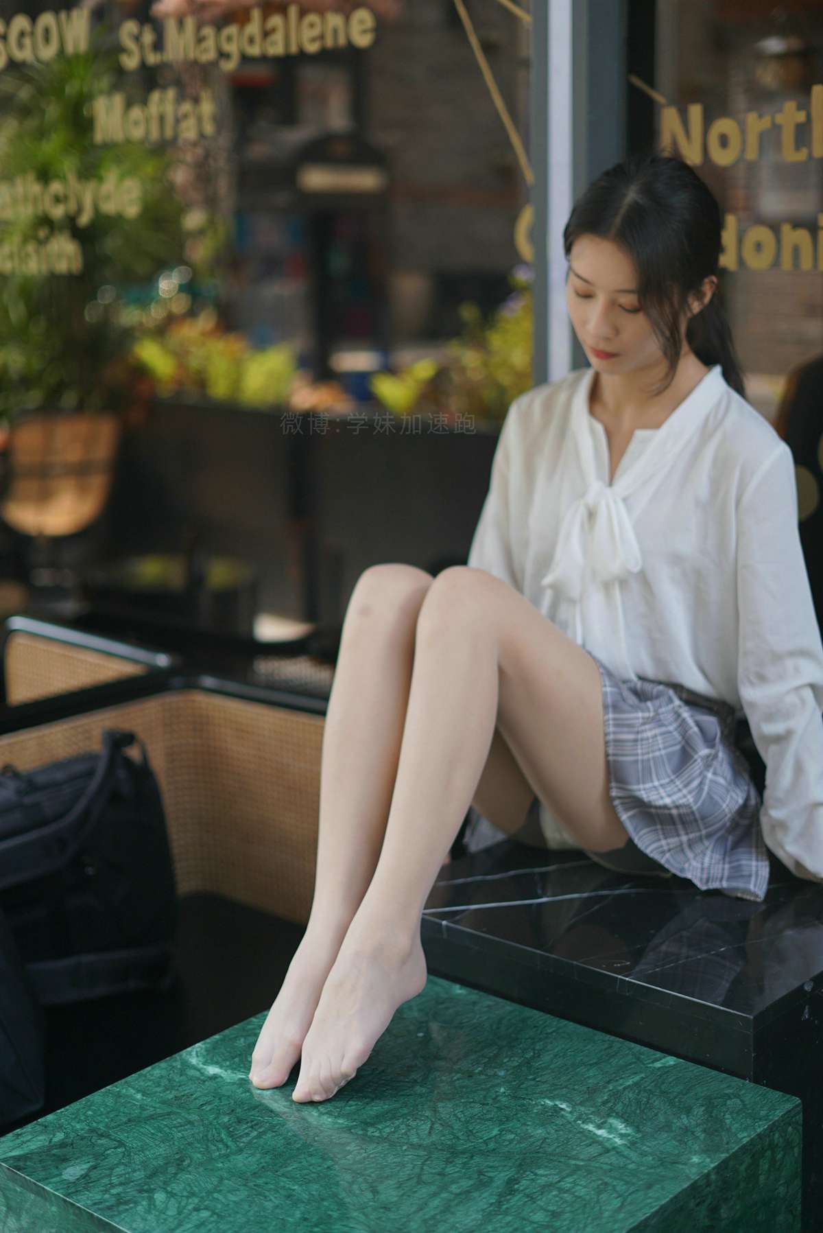 图片[25]-[学妹加速跑] 2020.09.10 XM081《大二见习生小七》[94P] – 速更版-美库