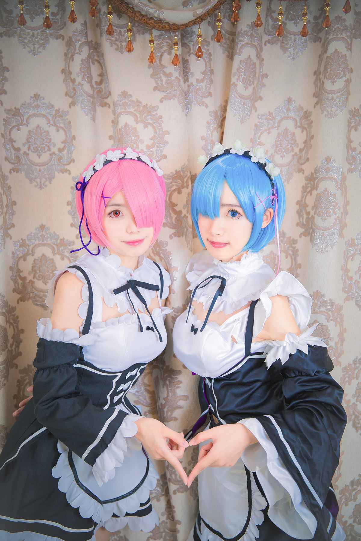 图片[2]-微博人气小姐姐@小野妹子w Ram Rem（拉姆，雷姆）-翎羽暗房
