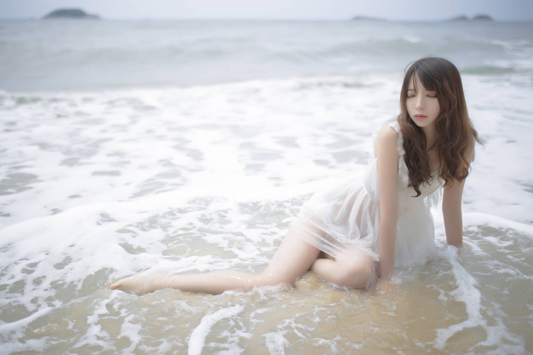 图片[2]-网红Coser@疯猫ss 眠海歌  海，黄-翎羽暗房
