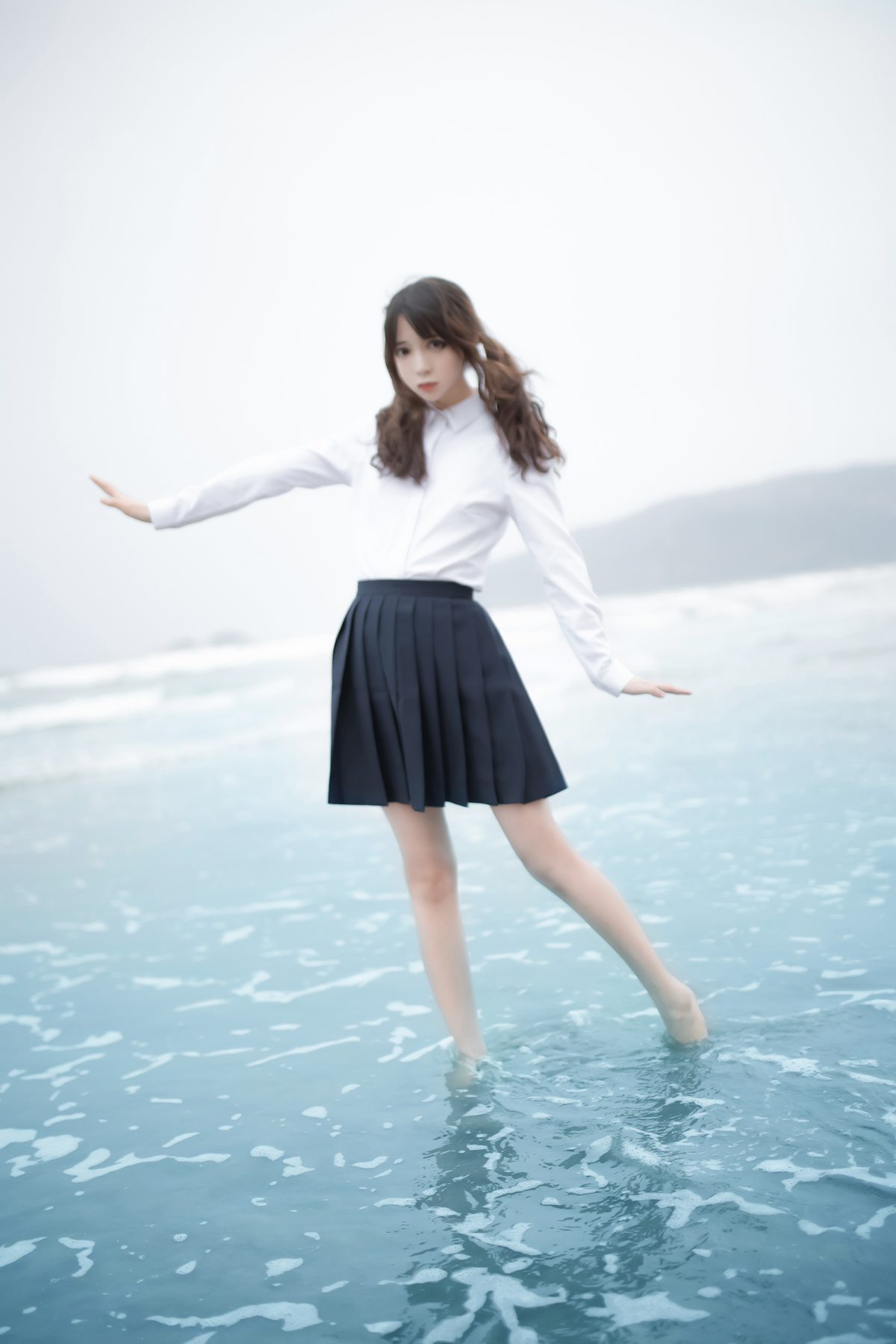 图片[3]-网红Coser@疯猫ss  眠海歌 海，蓝-翎羽暗房