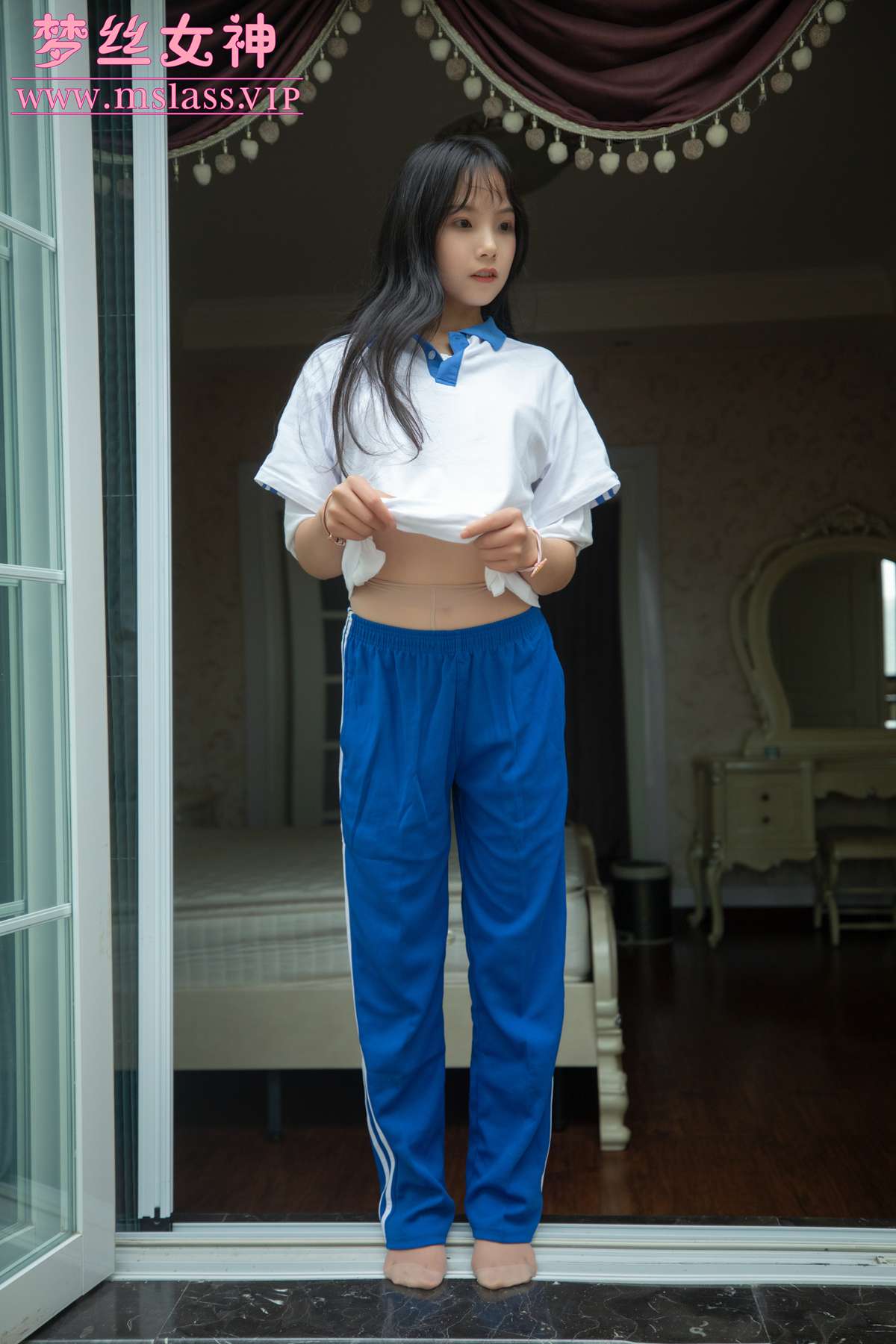 图片[35]-[MSLASS梦丝女神]2020.12.14 班花灵唯《校服纯白诱》[59P] – 速更版-美库