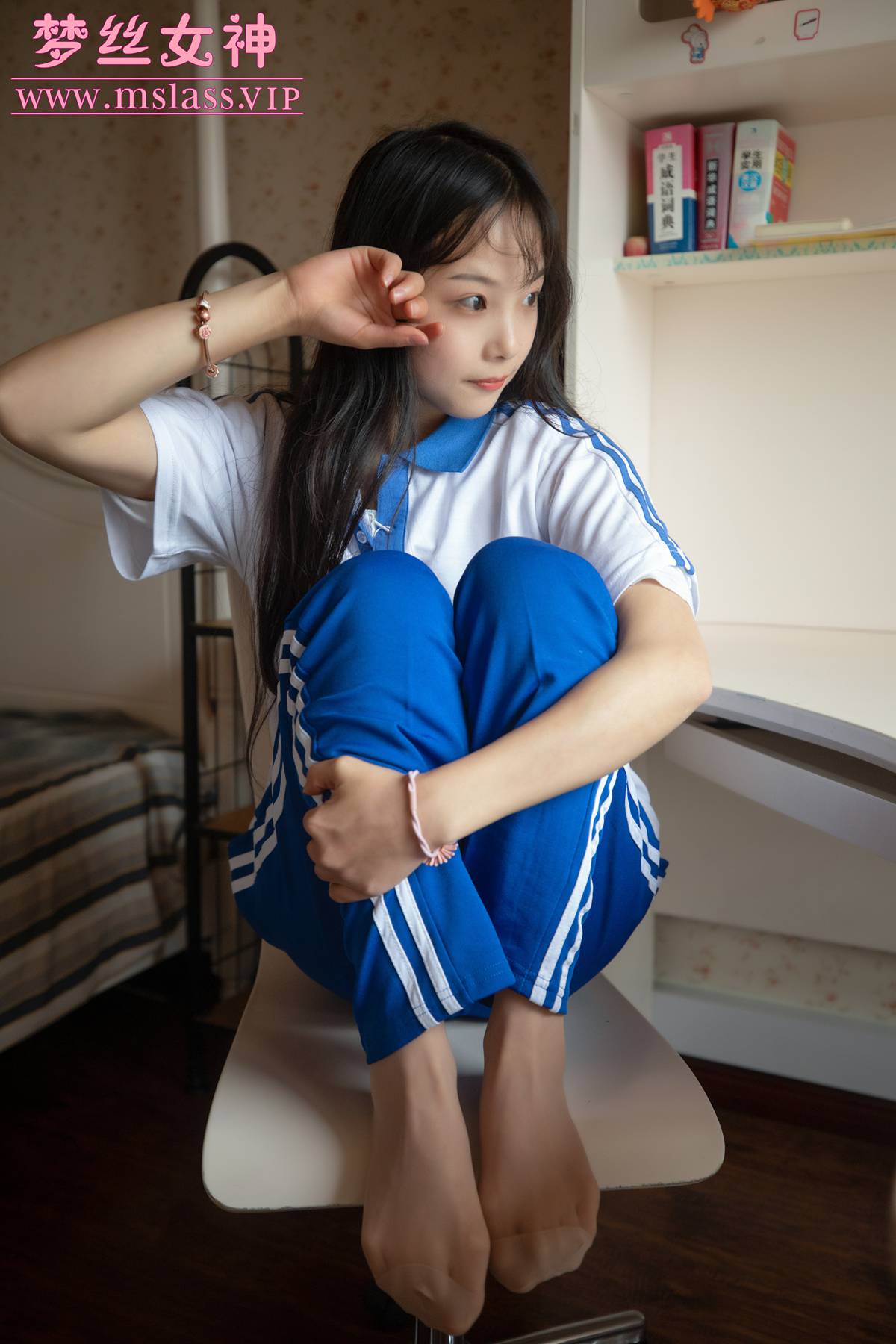 图片[48]-[MSLASS梦丝女神]2020.12.14 班花灵唯《校服纯白诱》[59P] – 速更版-美库