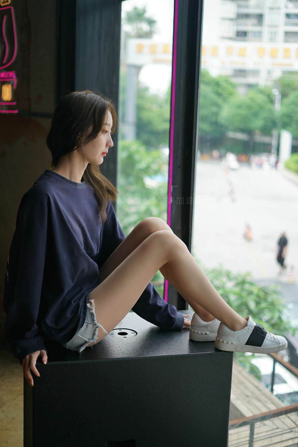 图片[97]-[学妹加速跑] XM087《腿玩年的腿-九九》[100P] – 速更版-美库