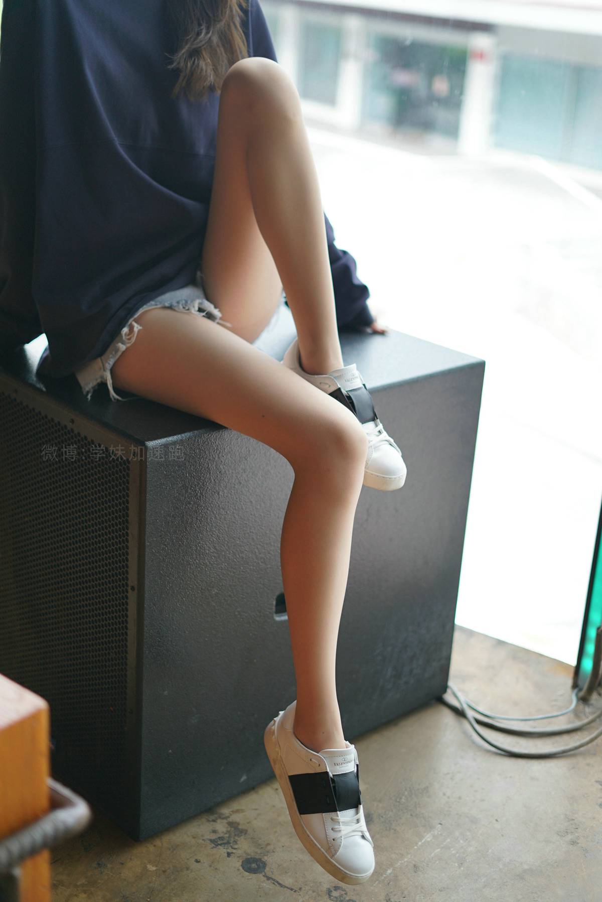 图片[18]-[学妹加速跑] XM087《腿玩年的腿-九九》[100P] – 速更版-美库