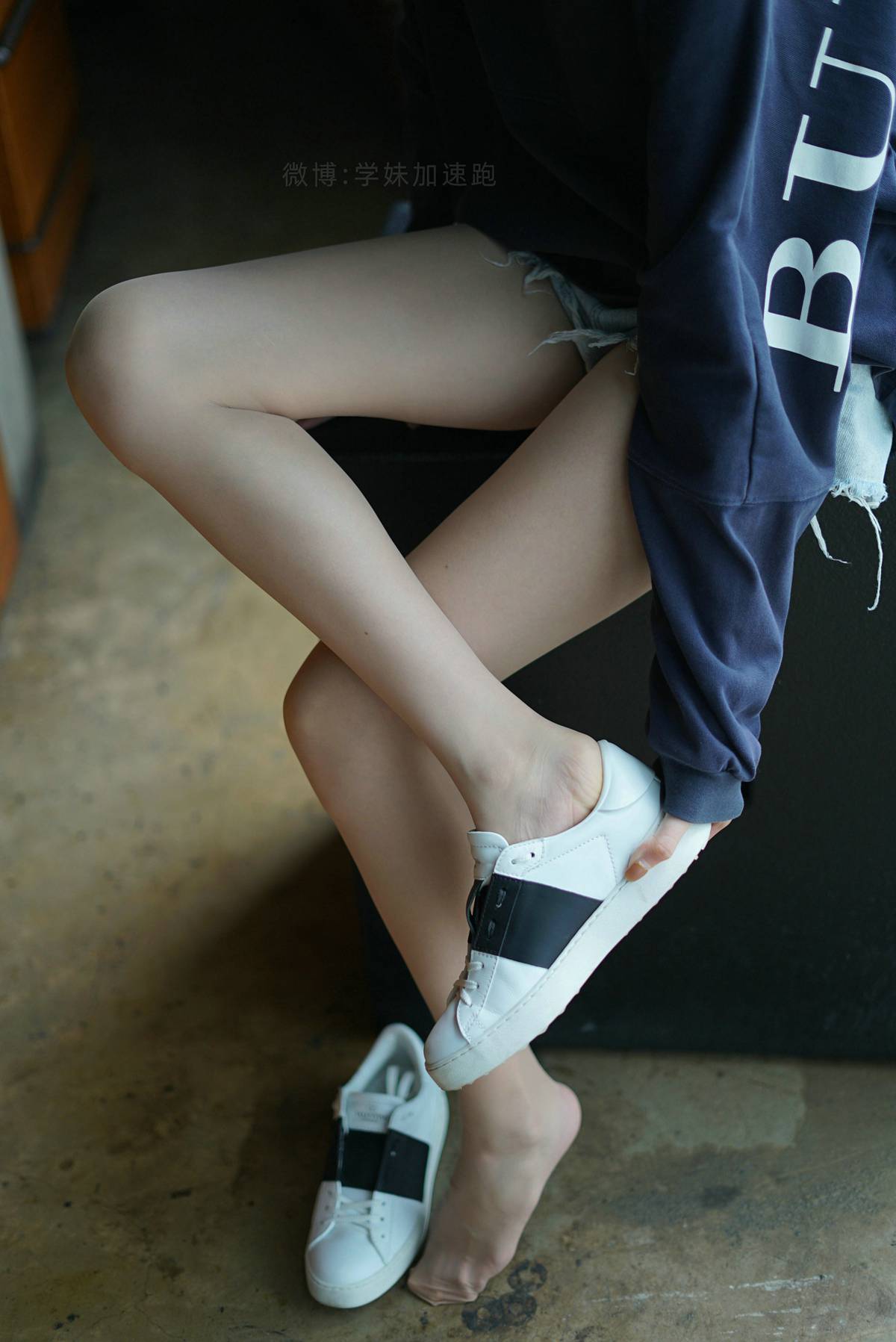 图片[82]-[学妹加速跑] XM087《腿玩年的腿-九九》[100P] – 速更版-美库