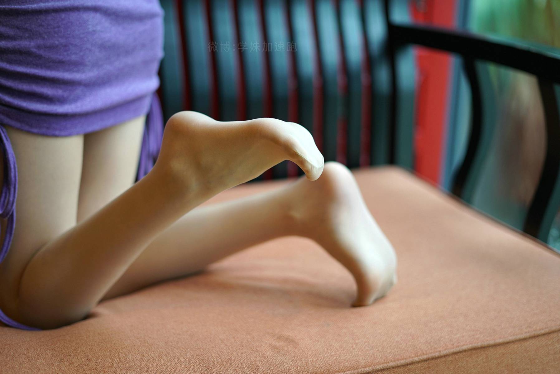 图片[25]-[学妹加速跑] XM086《警报！腿精出没-腿腿》 [98P] – 速更版-美库