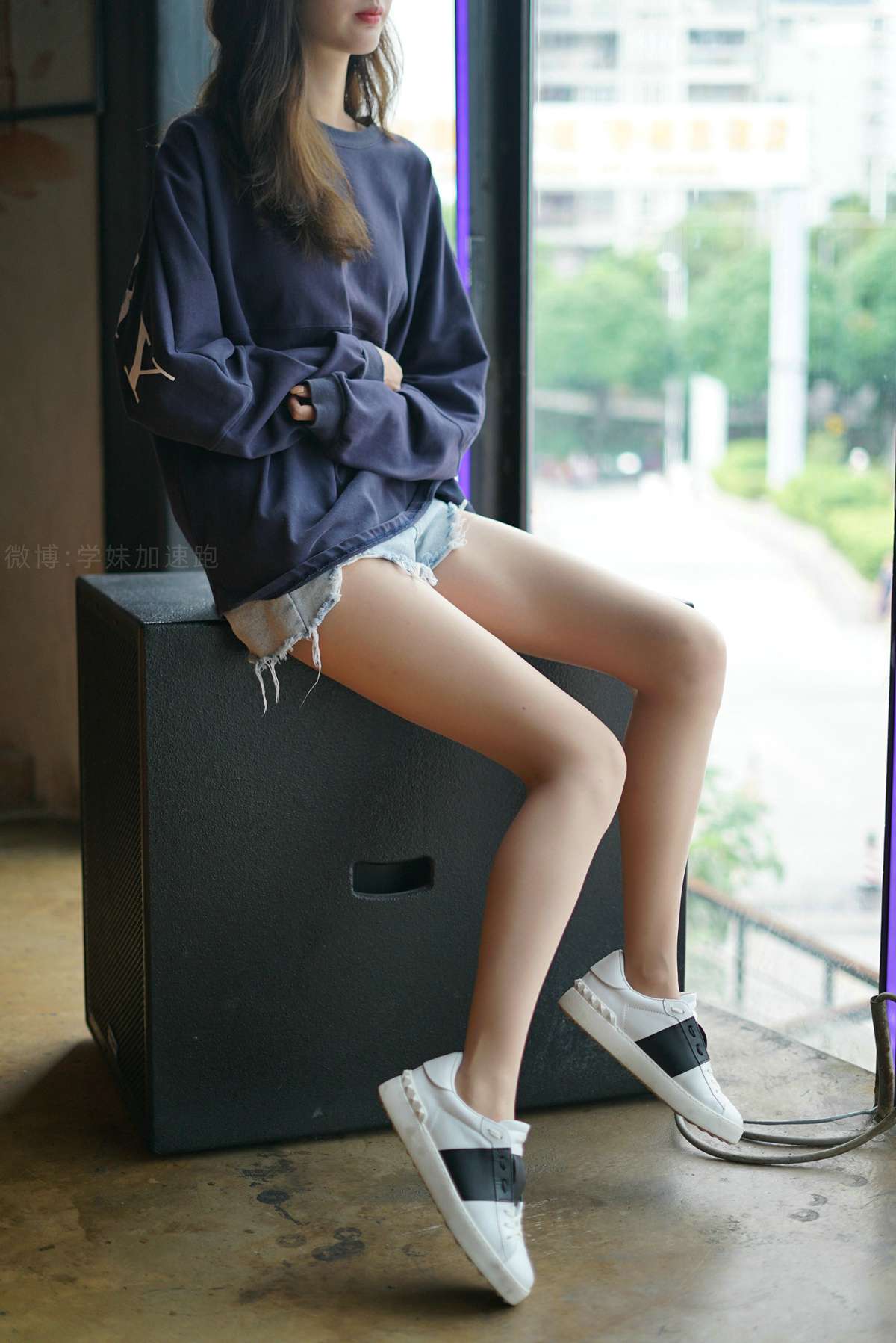 图片[31]-[学妹加速跑] XM087《腿玩年的腿-九九》[100P] – 速更版-美库