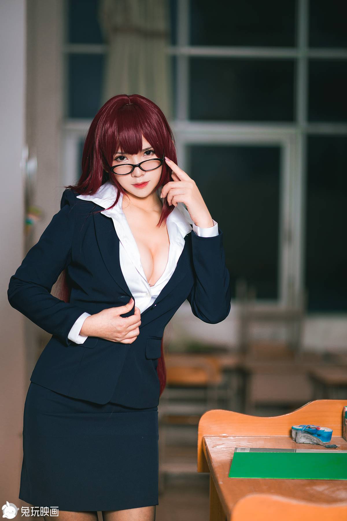 图片[39]-兔玩映画 C140 教师哈斯卡 [40P] – 速更版-美库