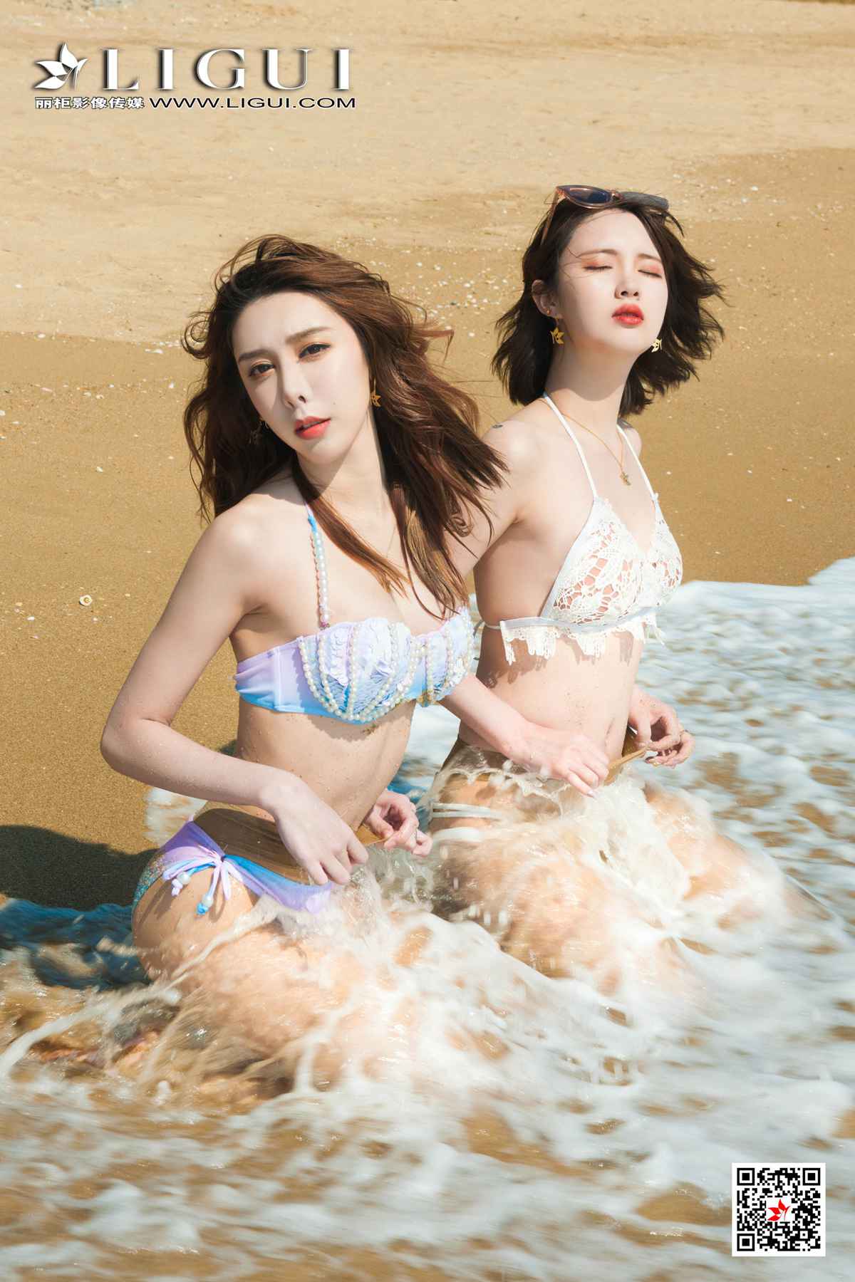 图片[96]-[Ligui丽柜] 2020.12.18《双生花- 浪花柔情》兔子&天天 [107P] – 速更版-美库