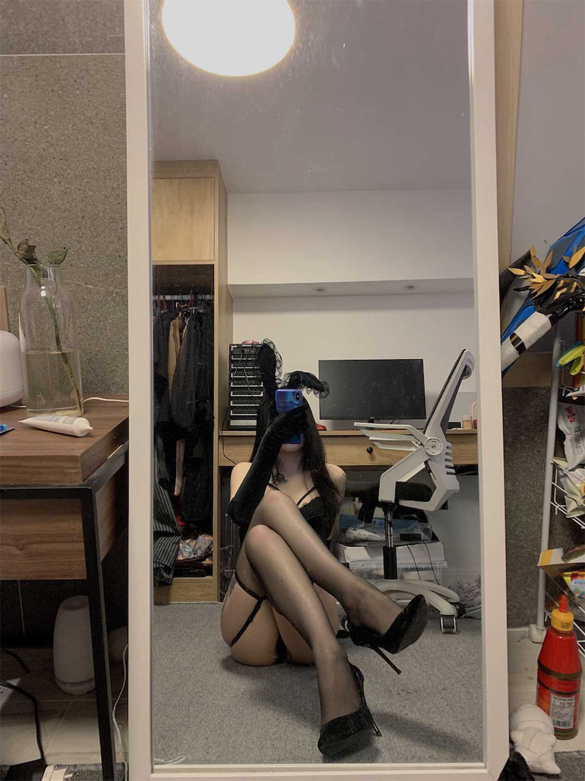 图片[18]-Vams子 – 黑兔女郎[48P] – 速更版-美库