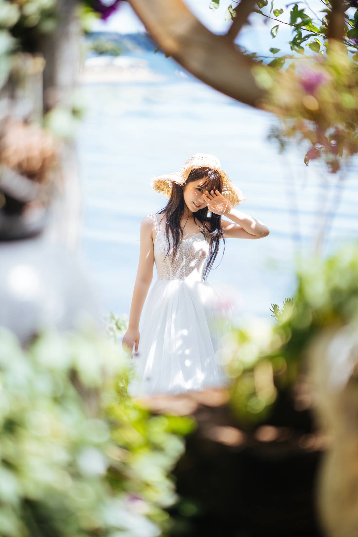 图片[14]-[喵糖映画]VOL.305 静夏白裙[34P] – 速更版-美库