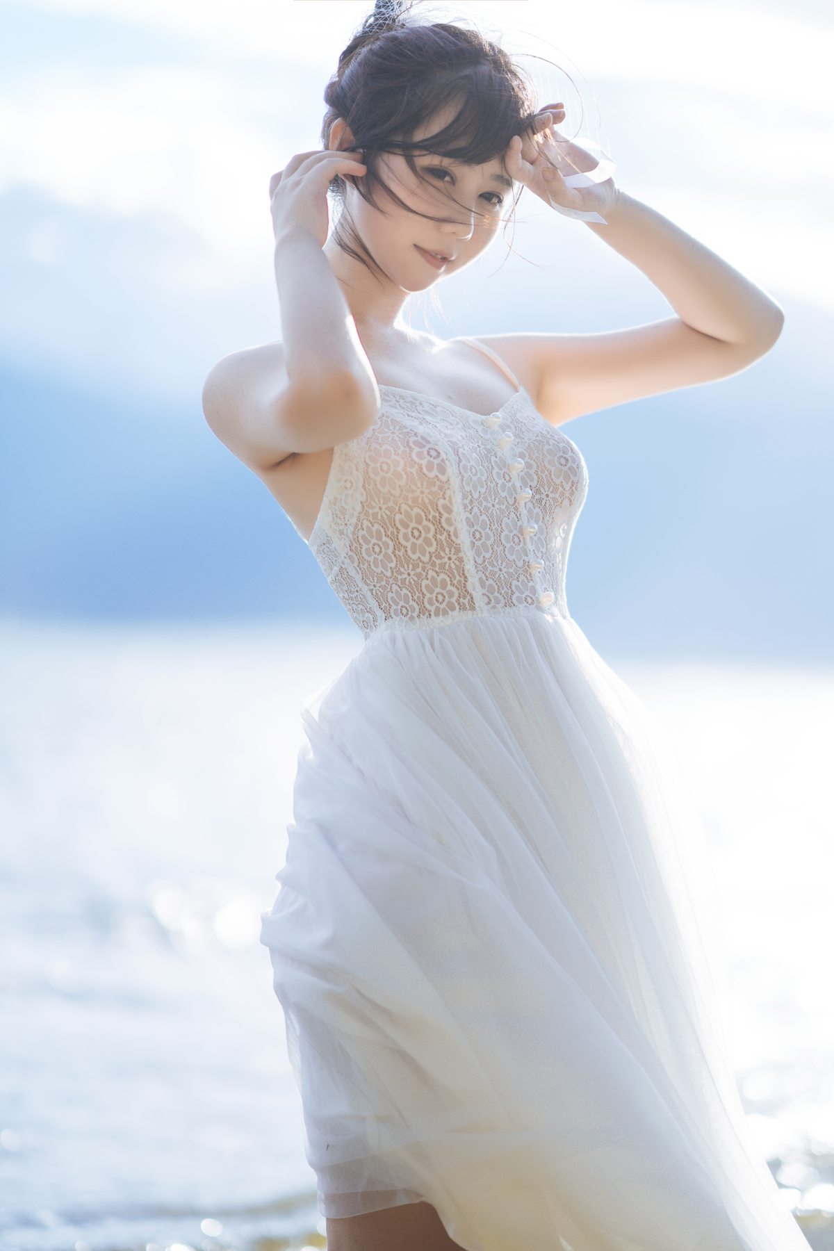 图片[26]-[喵糖映画]VOL.306 海边姑娘[38P] – 速更版-美库