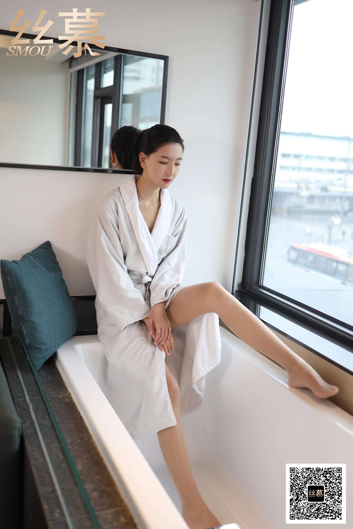 图片[39]-[丝慕GIRL]SM410 天天一元 茗茗《法兰绒浴袍》[60P] – 速更版-美库