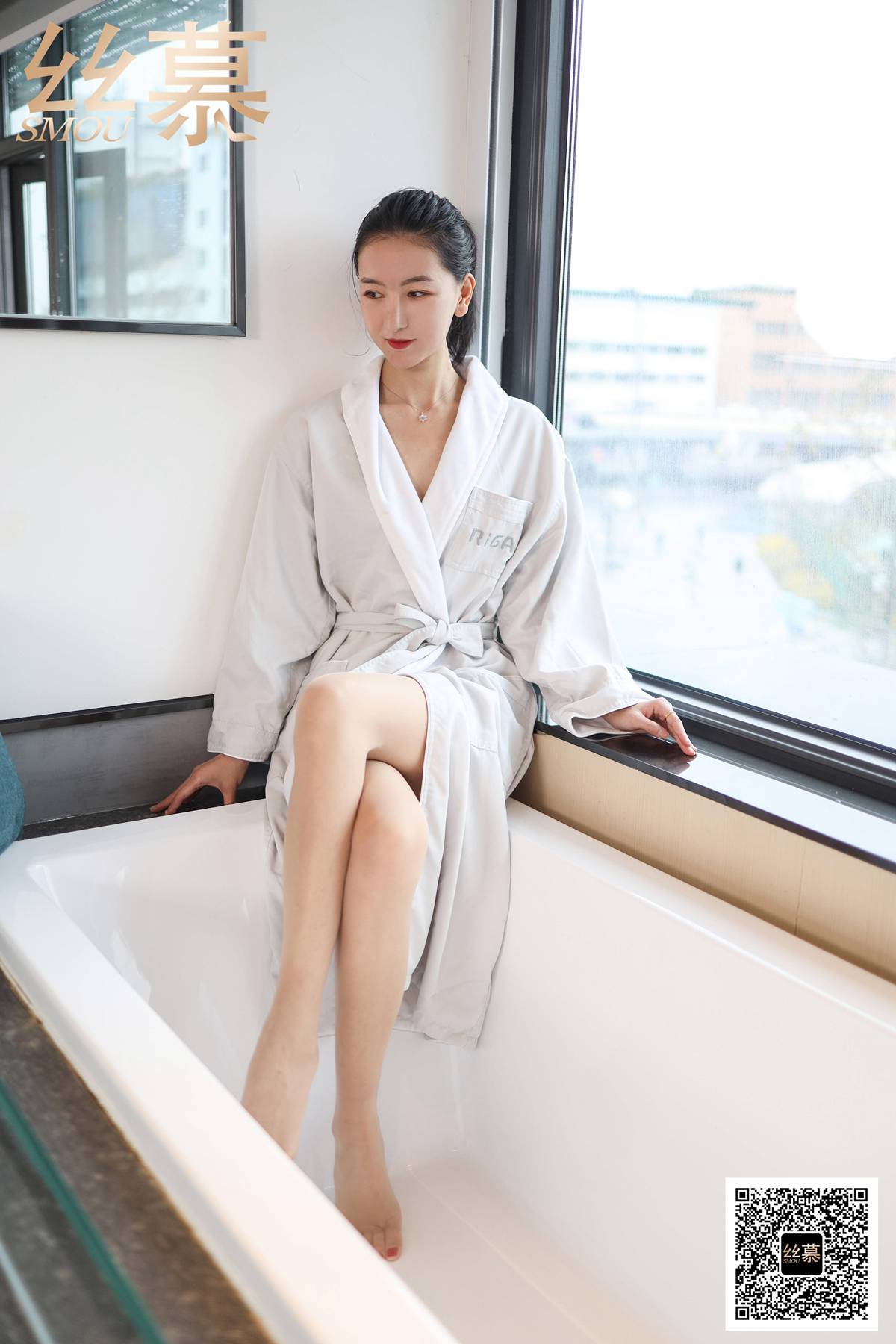 图片[49]-[丝慕GIRL]SM410 天天一元 茗茗《法兰绒浴袍》[60P] – 速更版-美库