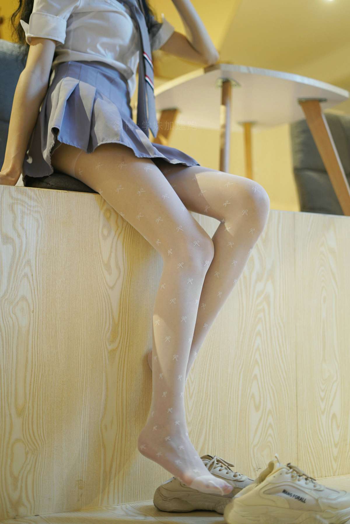 图片[25]-[学妹加速跑] 2020.10.09 XM090 《白丝小阿萌-萌萌》[94P] – 速更版-美库