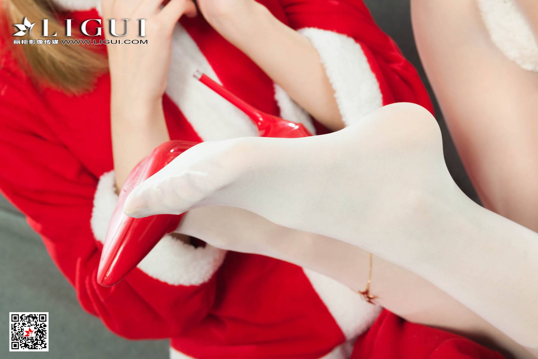 图片[54]-[Ligui丽柜]网络丽人 2020.12.23 Model 蕊蕊&凉儿《双生花-圣诞激情》[93P] – 速更版-美库