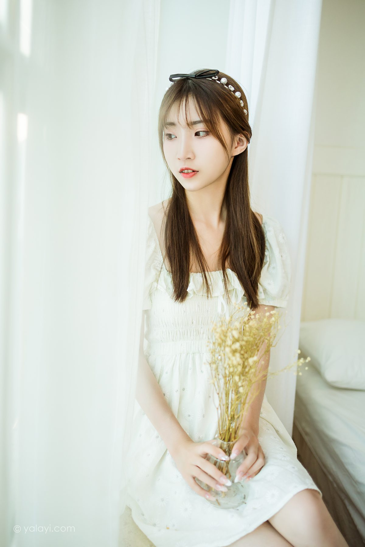 图片[5]-[YALAYI雅拉伊]2020.11.17 NO.727 甜美女友爱花艺 小乔 在线浏览 – 速更版-美库