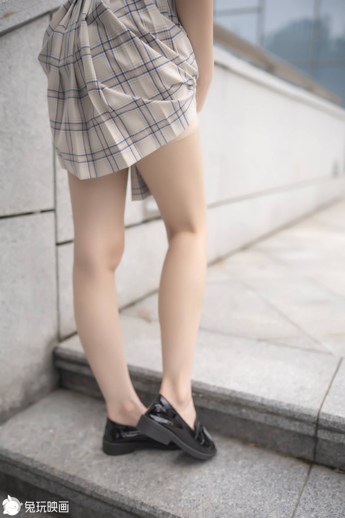 图片[37]-兔玩映画 C156 楼梯上的果腿格裙 [40P] – 速更版-美库