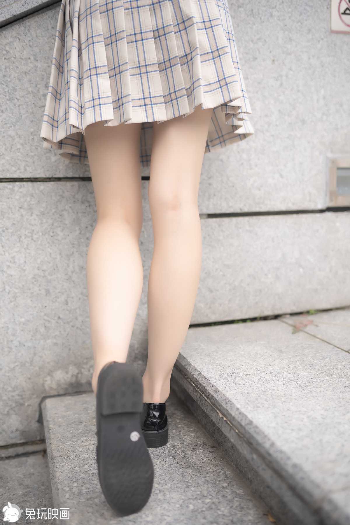 图片[32]-兔玩映画 C156 楼梯上的果腿格裙 [40P] – 速更版-美库