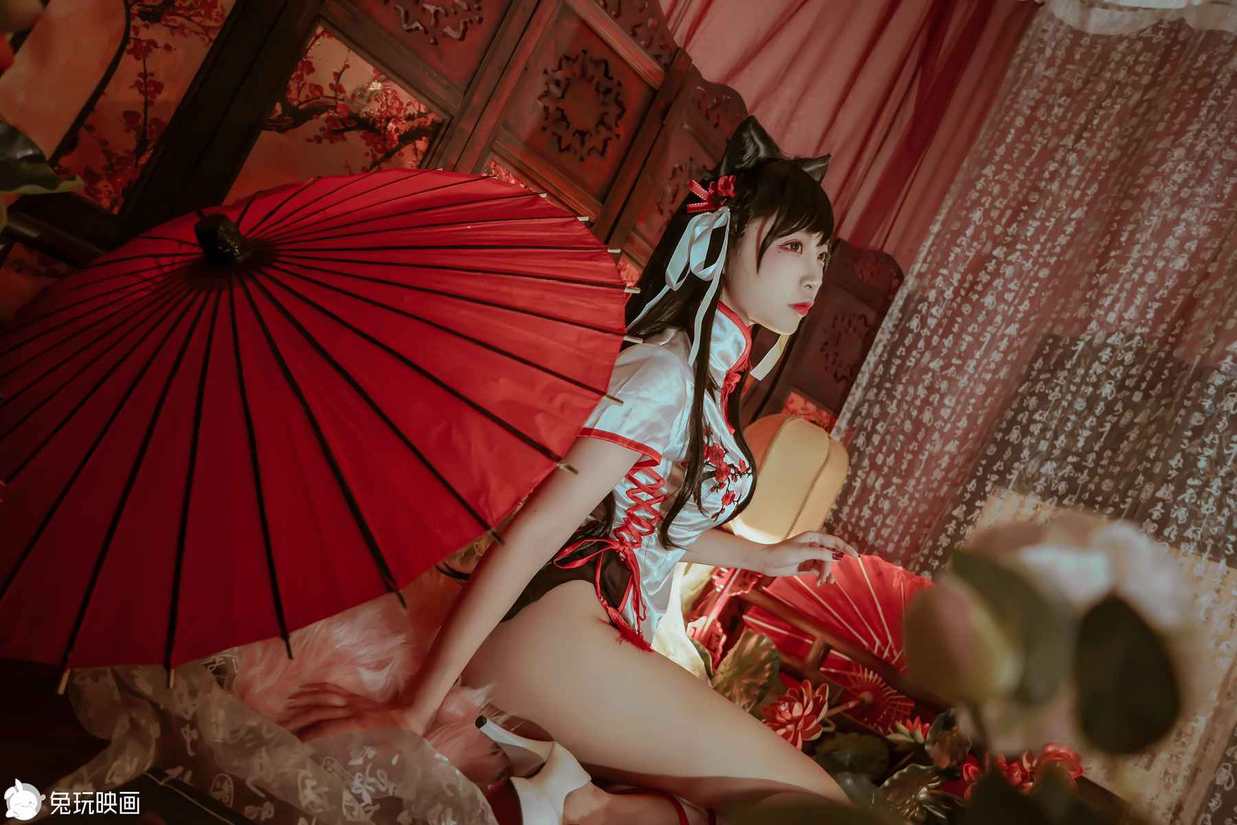 图片[30]-兔玩映画 C160 爱宕旗袍和saber [46P] – 速更版-美库