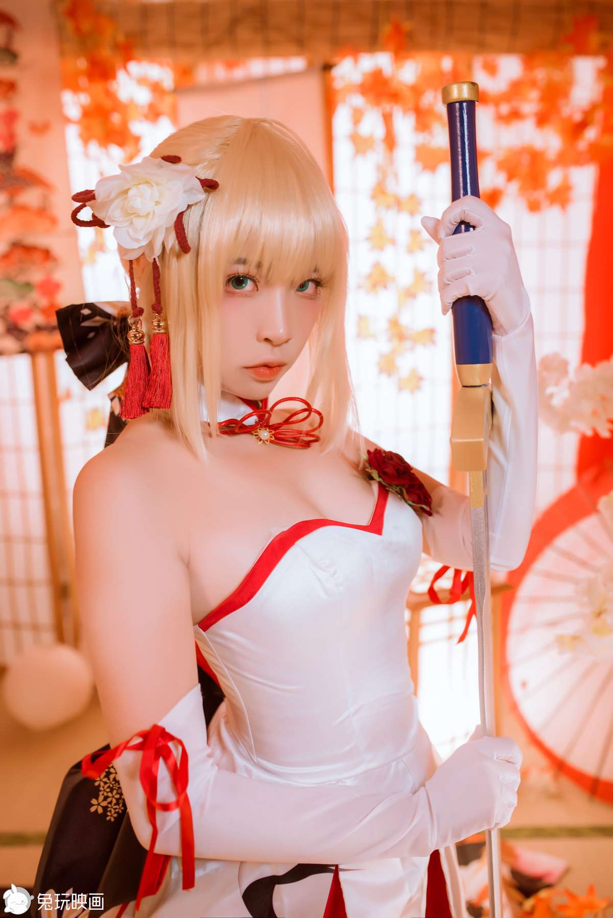 图片[17]-兔玩映画 C160 爱宕旗袍和saber [46P] – 速更版-美库