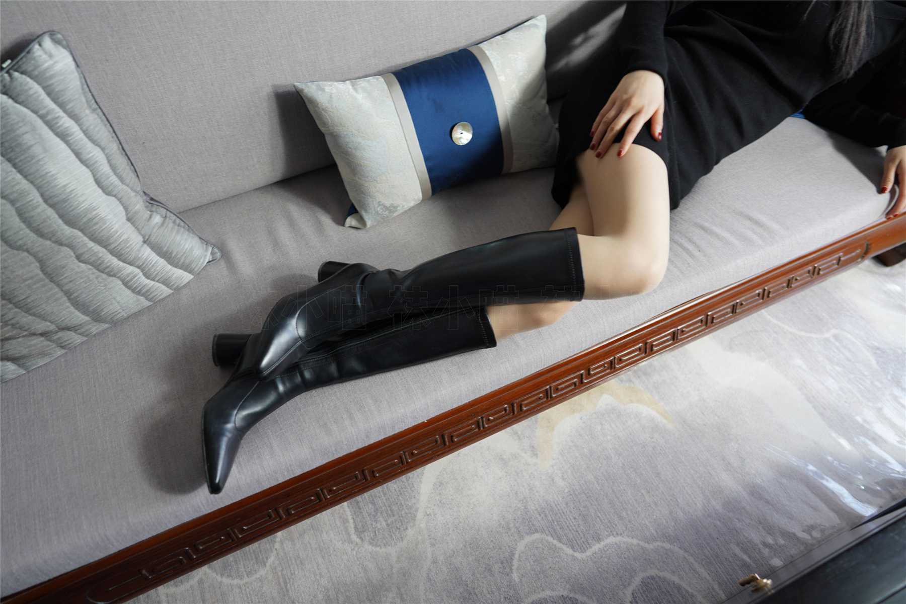 图片[80]-[kittyWawa袜小喵] KT264 《黑短裙与靴》[100P] – 速更版-美库